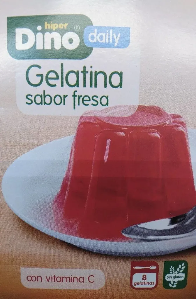 Gelatina Dino Fresa