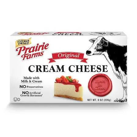 Queso Crema PrairieFarms 8oz